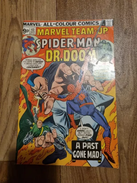 Marvel Team Up.# 43. 1St Series. Spider-Man & Dr. Doom. March 1976.