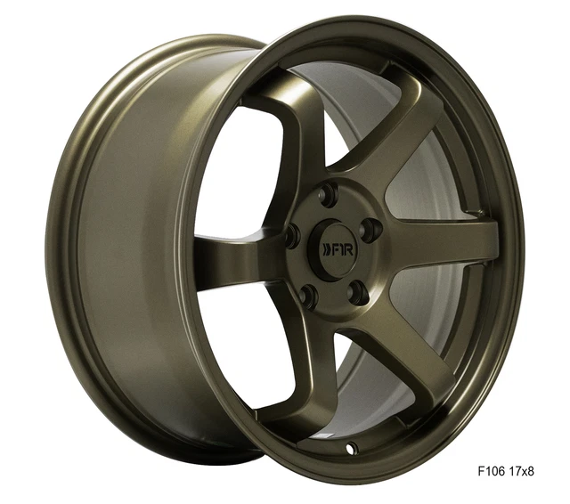 18X8.5 F1R F106 5x114.3 +35 Matte Bronze Rims (Set of 4) EUR 1.021,90 ...