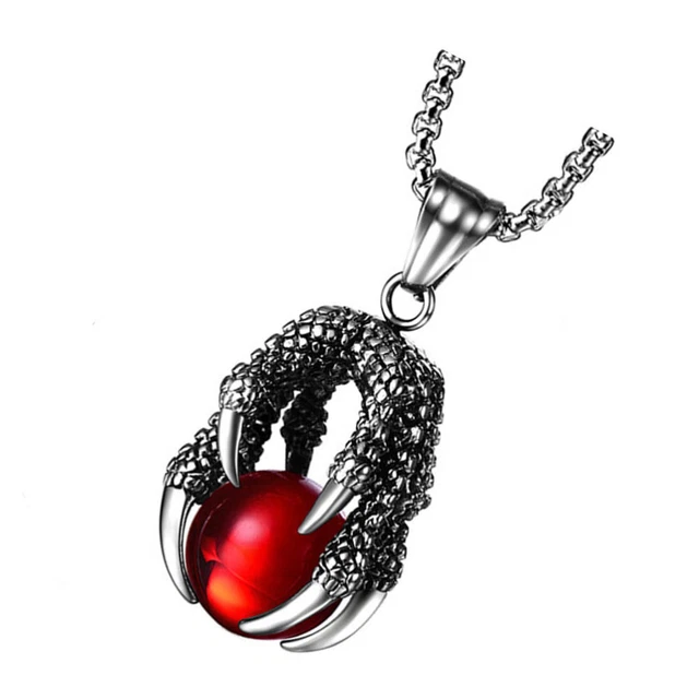 Colgante Dragón Collar para hombre y mujer Acero inoxidable Colgante Dragón Collar para hombre y mujer Acero inoxidable