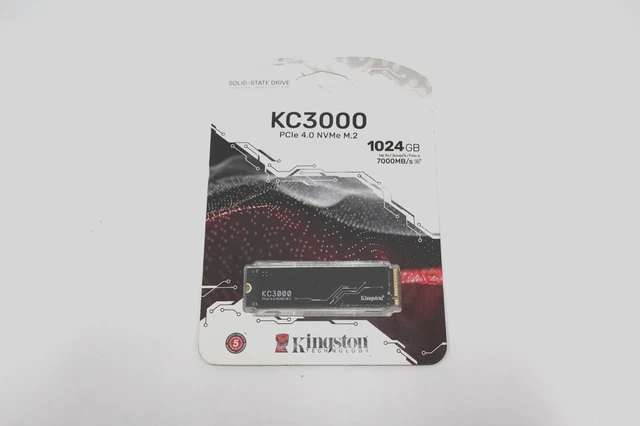 KINGSTON KC3000 1TB M.2 2280 PCIe 4.0 x4 NVMe 3D TLC KINGSTON KC3000 1TB M.2 2280 PCIe 4.0 x4 NVMe 3D TLC
