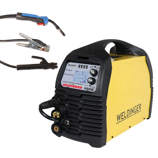 WELDINGER MEW 185 SYNdig Pro-Multiprocesso *5 anni di garanzia*