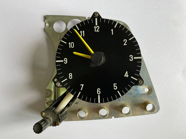 1975-1985 Mercedes W123 Dash Gauge Cluster VDO Clock OEM Nice