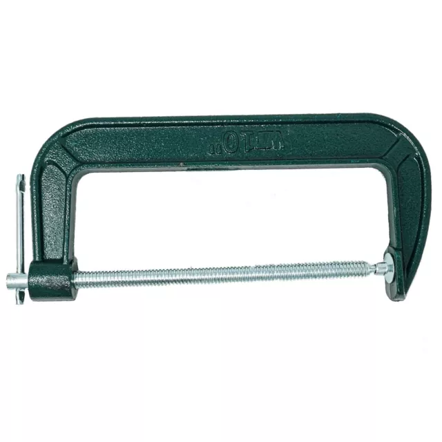 HEAVY DUTY Green G Clamp 10” Iron Clamps Wood Working Welding Support Tool 2