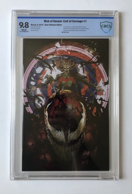 Web of Venom Cult of Carnage #1 (Skan, Ultimate Edition, #44 of 166), CBCS 9.8