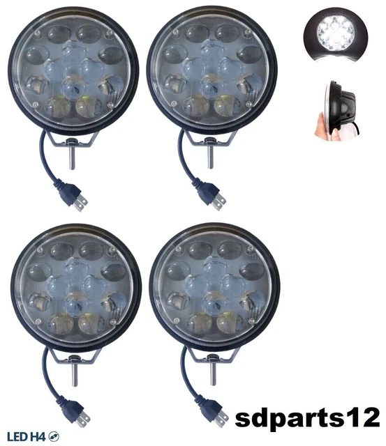 2 Phares De Travail LED 36W 12V/24V - Feux Antibrouillard Pour Camion, 4x4, VTT - Neufs