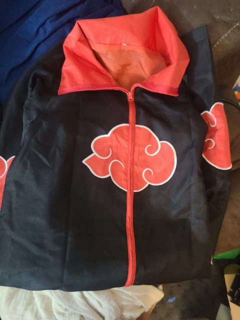 Adults Naruto Akatsuki Uchiha Itachi Robe Cloak Cosplay Costume 4xl