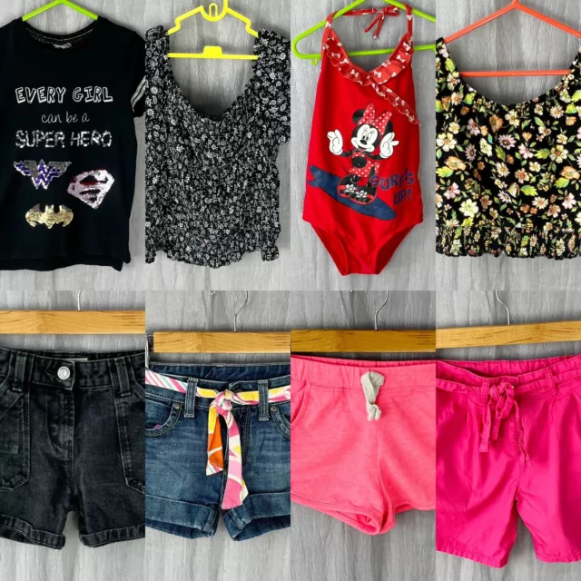 GIRLS 6-7 YEARS Clothes Bundle MINNIE MOUSE, M&S, NEXT, BUTTERFLY, MATALAN G14