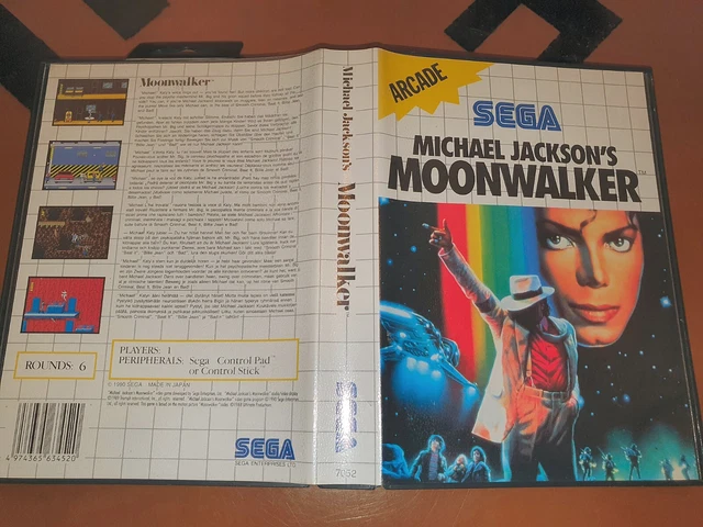 Moonwalker d'occasion - Jeux vidéo