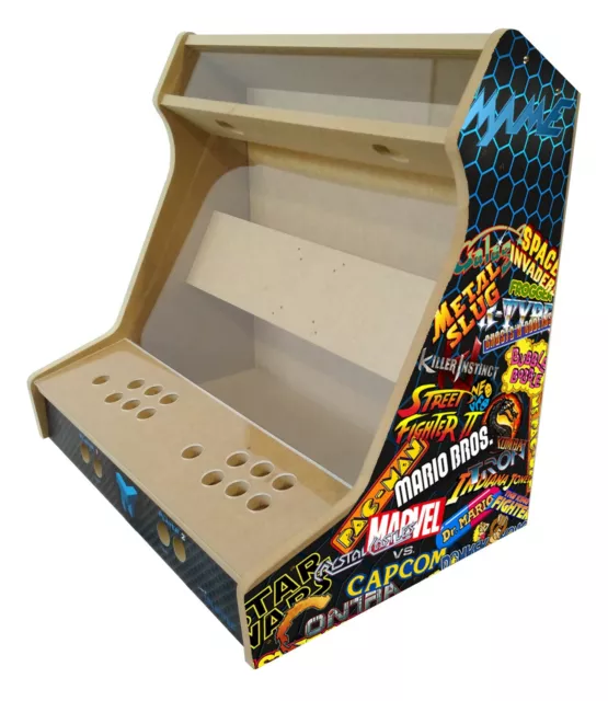 Bartop kit TALENTEC of 24" in MDF. Configurable. Arcade machine cabinet