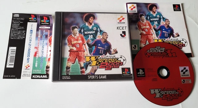 J.League Winning Eleven 2000 2nd – PlayStation 1, NTSC-J, Japon, Complet