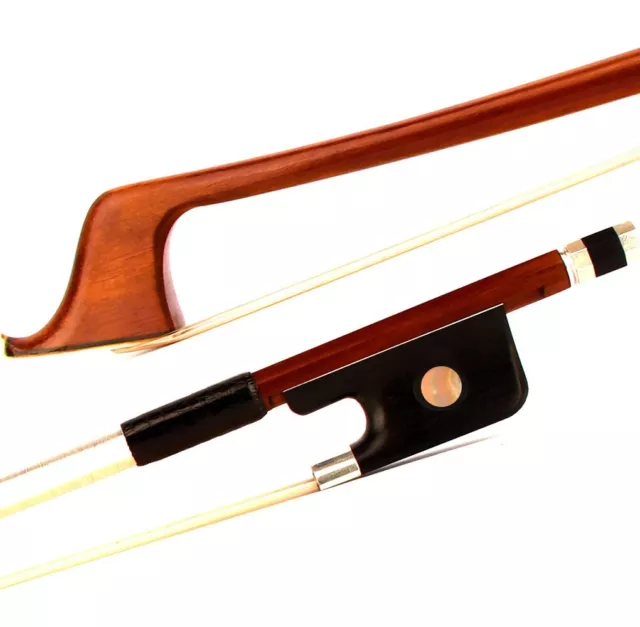 Joseph Martin Copy Master Pernambuco Cello Bow 4/4 Ebony Single eye Frog Silver
