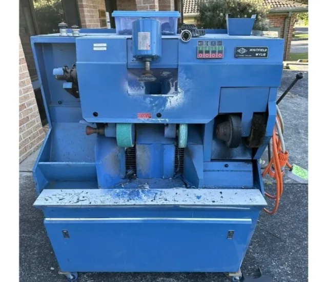 Whitfield Wylie shoe repair finishing machine,strong machine,in great condition