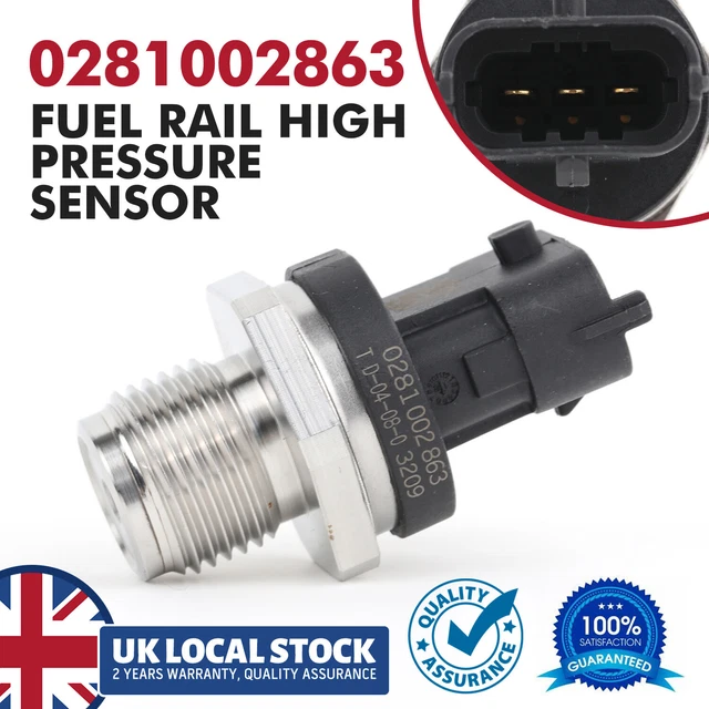 FOR HYUNDAI KIA 1.1 1.4 1.5 1.6 1.7 2.0 2.2 2.5 CRDi FUEL RAIL PRESSURE SENSOR