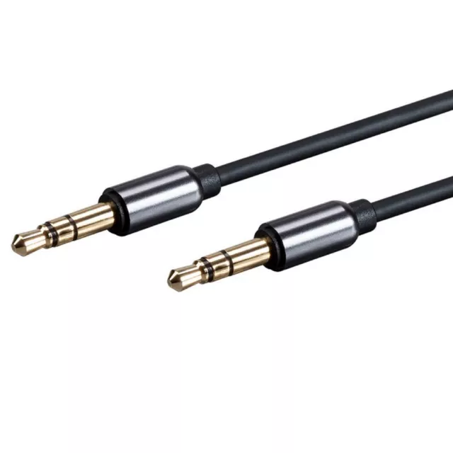 15ft Auxiliary AUX 3.5mm 1/8 TRS Stereo Audio Cable Cord Gold iPod/Headphone/Mp3