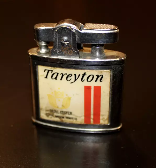 Vintage Tareyton "American Tobacco" Cigarette Advertising Lighter  By Deluxe