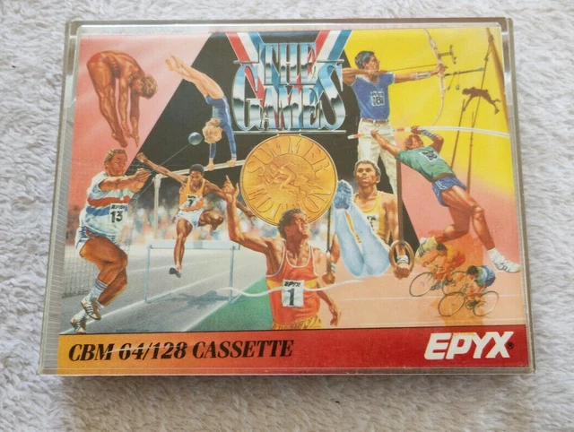 Commodore 64/128 . Game Set And Match . notice original