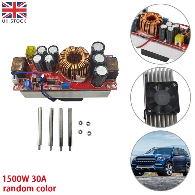 DC-DC 1500W 30A Boost Converter Step Up Power Supply Module Constant Current NEW