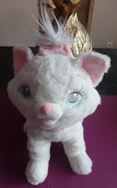 S2 / doudou peluche chat marie les aristochats DISNEY PARKS 35cm assis
