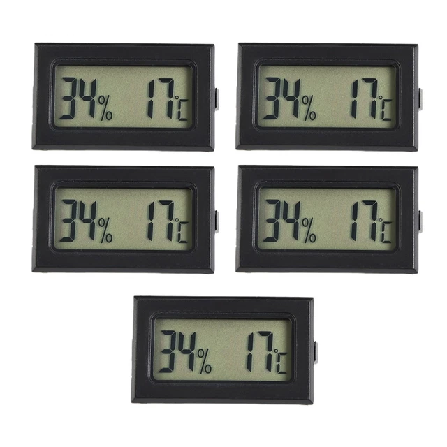 Thermohygromètre numérique convivial pour le contrôle de la température et d