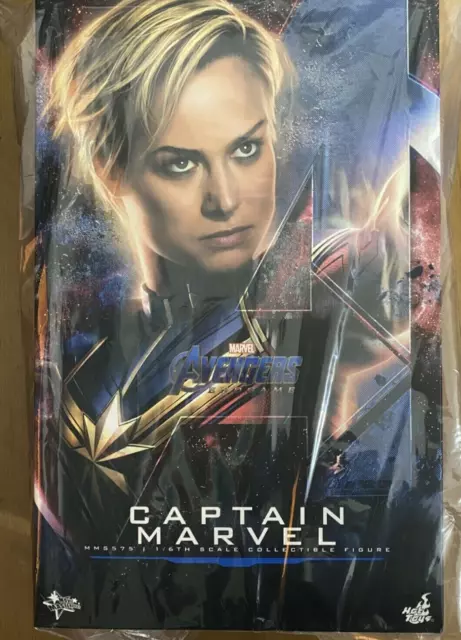 Hot Toys MMS575 Avengers Endgame Captain Marvel Brie Larson 1/6