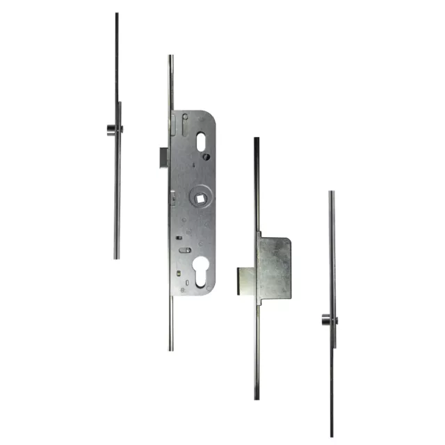 Ferco Munster Joinery Lever Operated Latch Only - 1 Lower Deadbolt & 2 Rollers