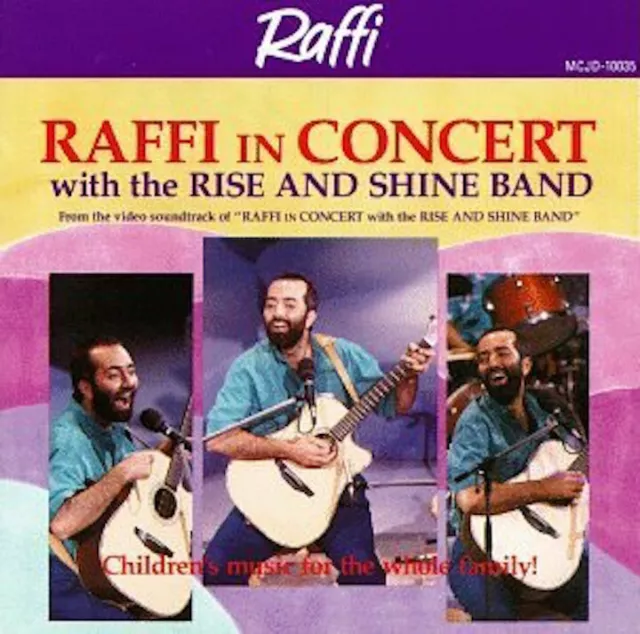 RAFFI IN CONCERT with the Rise & Shine Band (1999, CD) $10.01 - PicClick CA