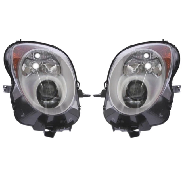 Faro Proiettore LED Derb Destro Per Alfa Romeo Giulietta (2010-): Lato Passeggero, Parabola Nera