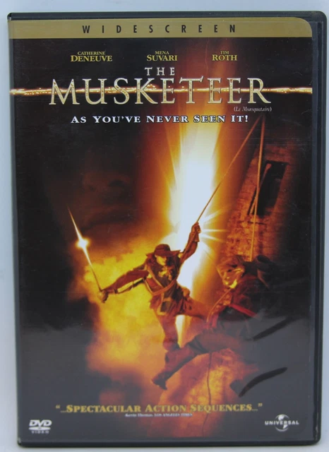 Tim Roth Muskateer THE MUSKETEER - DVD - Catherine Deneuve, Mena Suvari, Tim Roth $5.95 ...