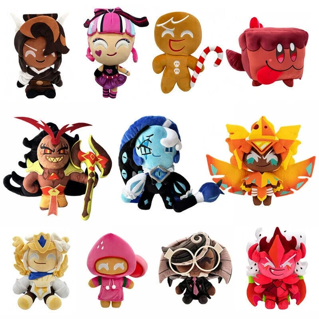Figurine Peluche Shadow Milk Cookie - Cookie Run Kingdom - Neuf - Marque VNS - Modèle Animator Doll