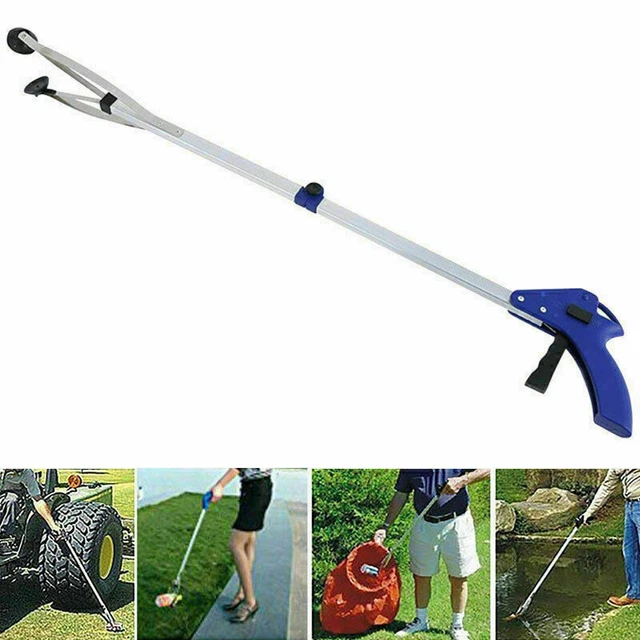 32"" Ayudante Plegable Grabador Brazo Largo Recogida de Basura Y1Z4 E8Q2 Ha Nuevo SH DE