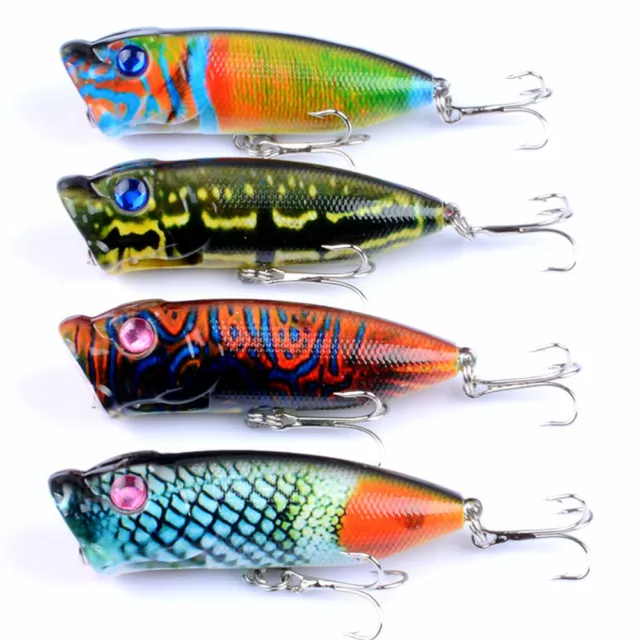 4 Pcs Spoon Fishing Lures Spinnerbait Box Fishing Bait Fishing Spinners Lures