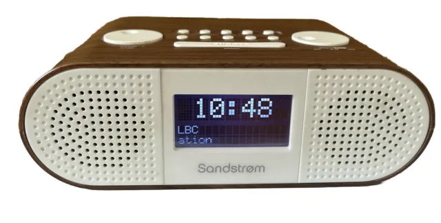 Sandflow DAB/FM Bluetooth Orologio Radio - Modello S-DBTW18