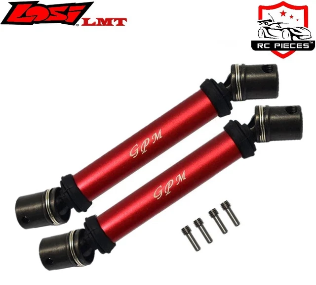 Losi Lmt 1/8 Solid Axle 4Wd Center Slider Driveshaft Set Gpm Upgrade Los242046