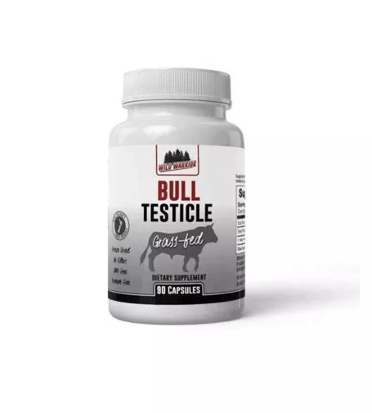 Bull: Grass-fed Beef Testicle (Orchic) | Wild Warrior Nutrition (90 Capsules)