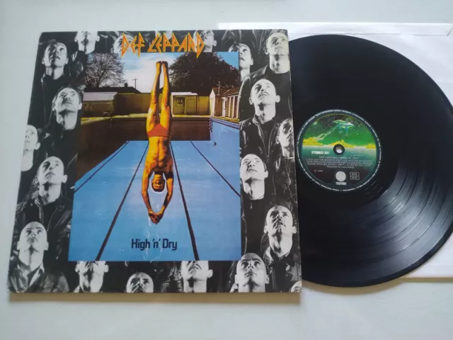 Def Leppard High N Dry 6359045 1981 First Press - LP Vinilo 12" VG/VG Mg Am