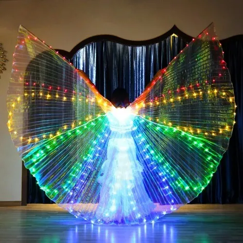 Belly Dance Performance  Dance Wings Light Up Wing Costume LED Butterfly Wings