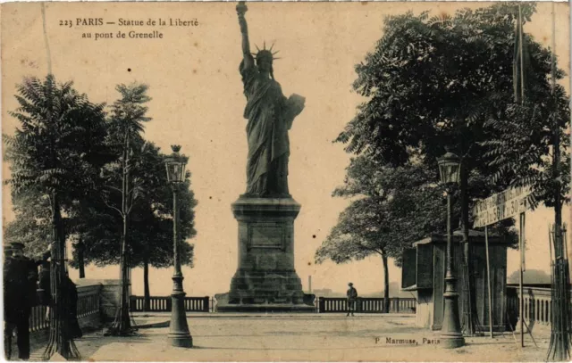 CPA PARIS 16e Statue de la Liberte Pont de Grenelle P. Marmuse (1249648)