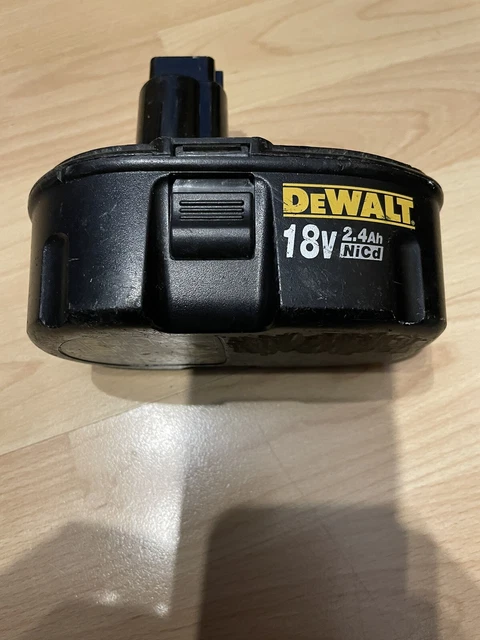 Dewalt de9096 18v 2.4 deals ah nicd battery