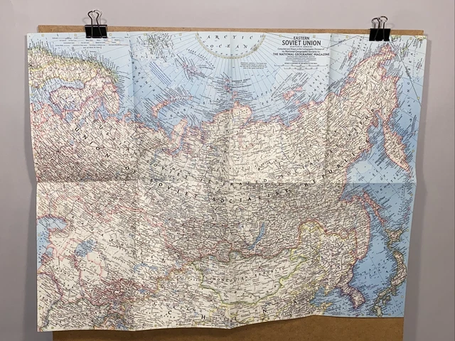 A 1930's map of Germany, Poland and Czechoslovakia. by PacificStock Wall Art