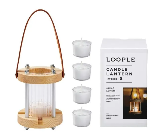 LOOPLE Candle Lantern Wood S Pegasus Candle Holder Stand Camping Outdoor Gift