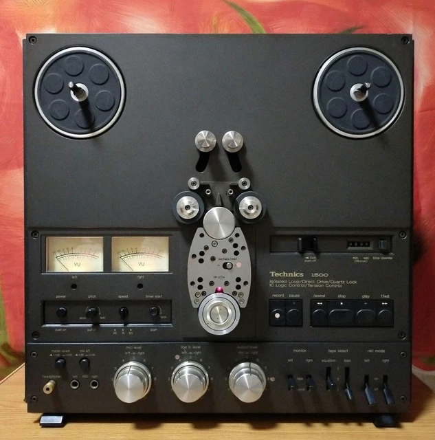 TECHNICS RS1500U OPEN Reel Deck 2Track ReeltoReel Tape Recorder