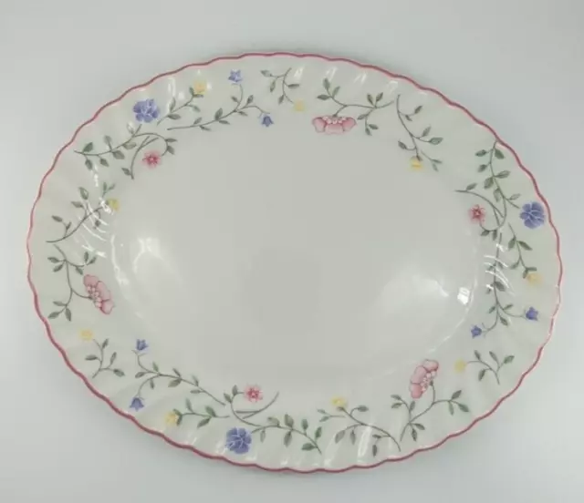 Johnson Brothers Summer Chintz Oval SERVING PLATER China 12" Long England