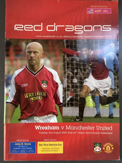 Wrexham v Manchester United(Kevin Russell Testimonial 2005) 2/8/05 Fld