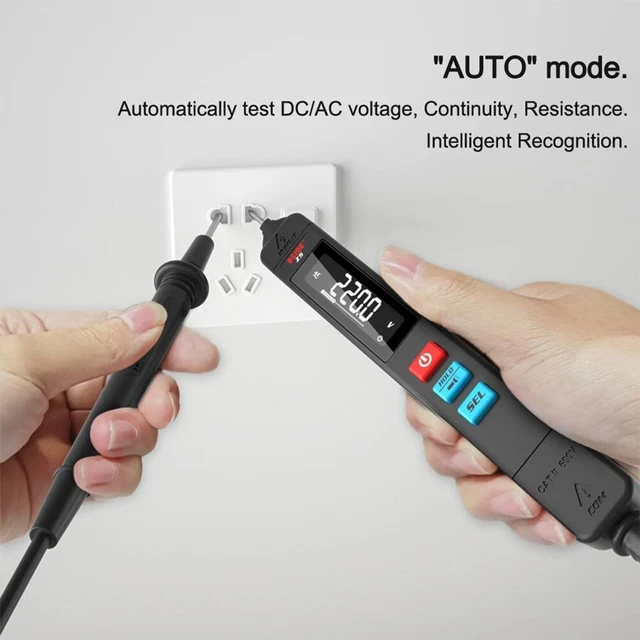 Tester Strumento Portatile Multimetro Z5 Ultra Completo Funzione 4.8cm Portable
