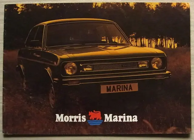 MORRIS MARINA Car Sales Brochure 1978 #3327