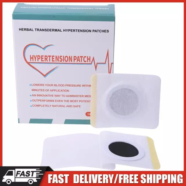 14pcs Hypertension Patch High Blood Pressure Control Lower Plaster Health Care D