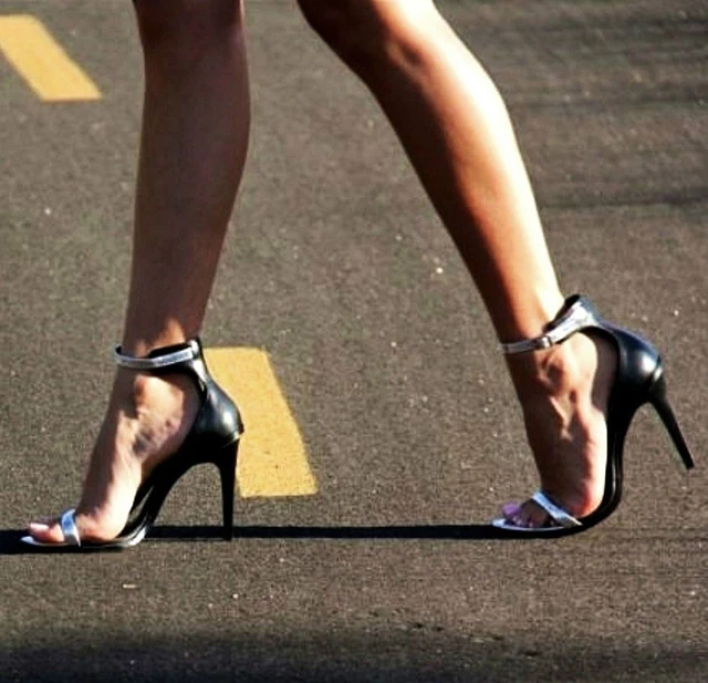 TopShop Sandales À Talons Hauts Femmes Taille UK4 EUR37 US6.5