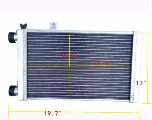 3 ROW 62MM for 1966-1976 Lotus Europa Coupe S1 S2 TC 1.5/1.6L Aluminum Radiator