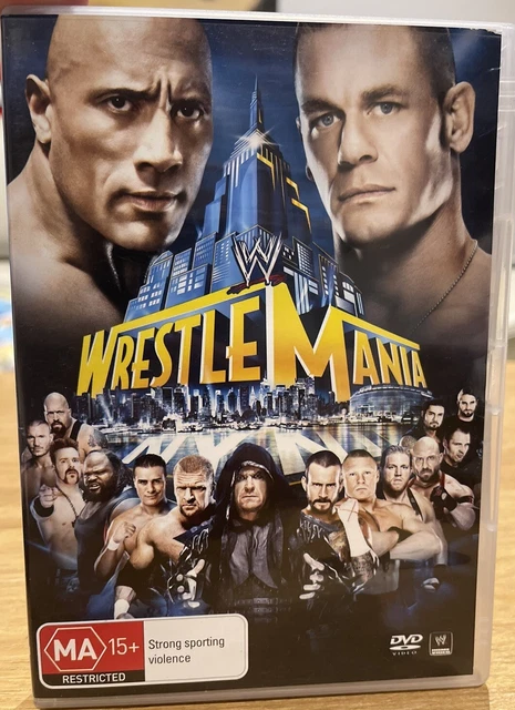 WWE Wrestlemania 29 XXIX DVD 2013 2 Disc Region 4 Very Good Condition Wrestling