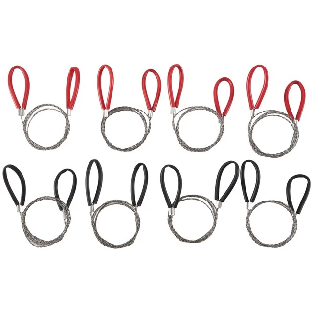 8 PièCes Scie à Câble de Tuyau en PVC Scie à Fil en Acier Inoxydable Coupe-2670